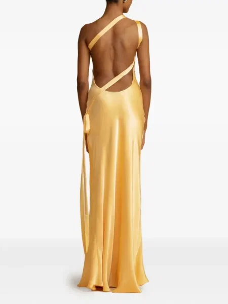 Rochie maxi Arcina Ori de costum galben