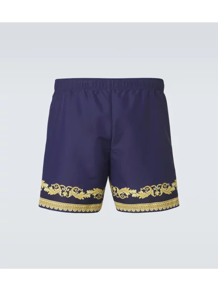 Slip de baie Versace albastru