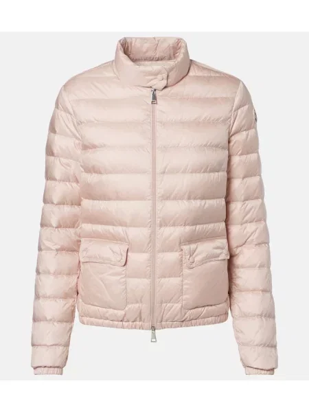 Kurtka puchowa Moncler różowa