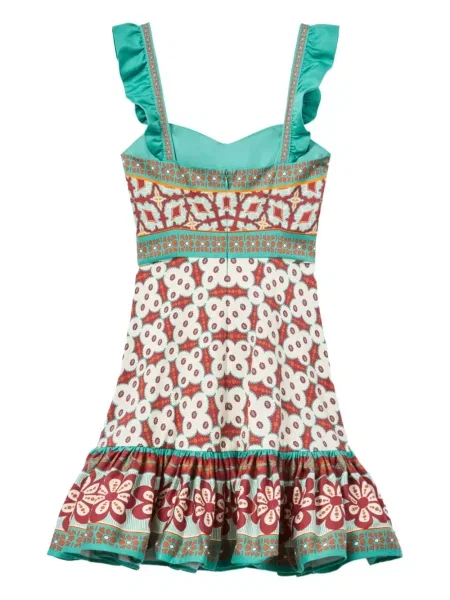Rochie mini La Doublej cu volane de costum