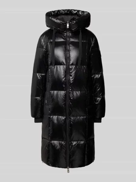 Płaszcz puchowy z kapturem model ‘NOVA’ Mos Mosh czarny