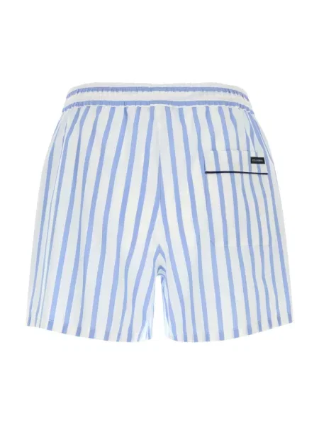 Haftowane bermudy Dolce And Gabbana popelinowe