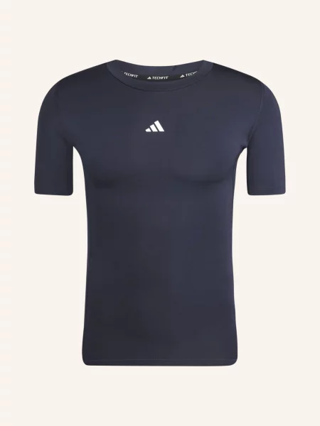 ADIDAS PERFORMANCE Funkční tričko námořnická modř / bílá modré