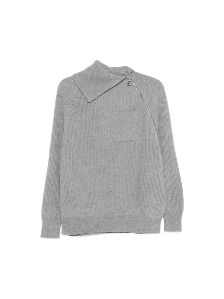 Sweter Sportmax szary