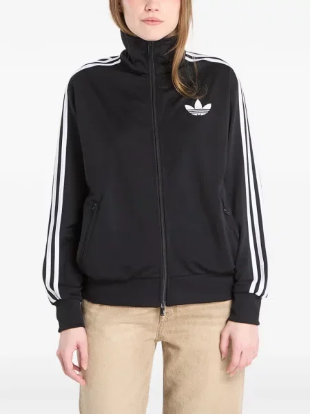 Prugaste samt tenisice Adidas crna