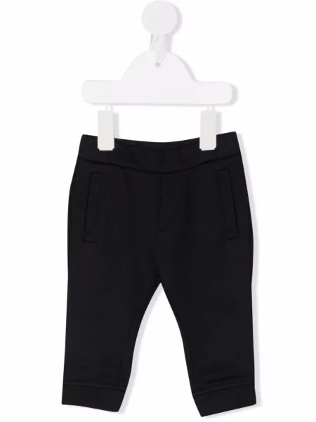 Spodnie dziecięce Emporio Armani niebieskie