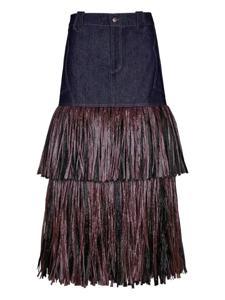 Spódnica Johanna Ortiz niebieska