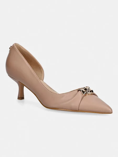 Guess pantofi cu stiletto YADINA bej
