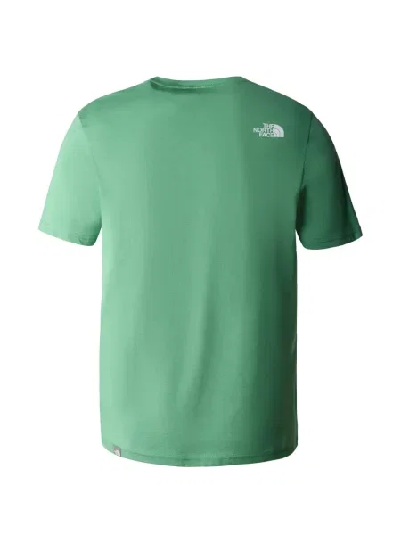 Tricou The North Face cu imagine verde