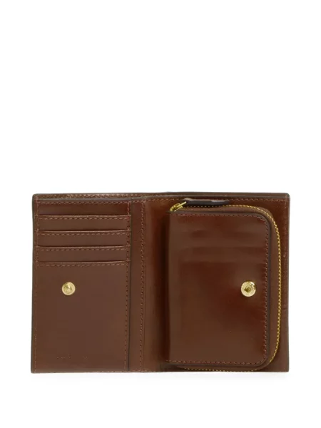 Portofel The Bridge din piele cu imagine maro