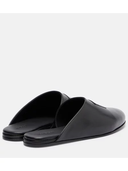 Papuci tip mules Givenchy din piele negru