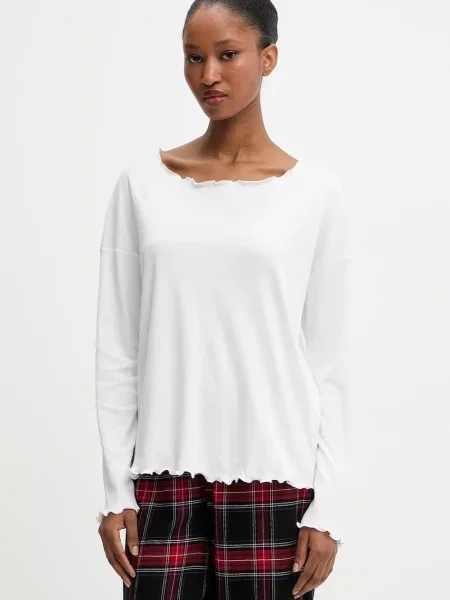 Піжама Answear.LAB мереживо червоний