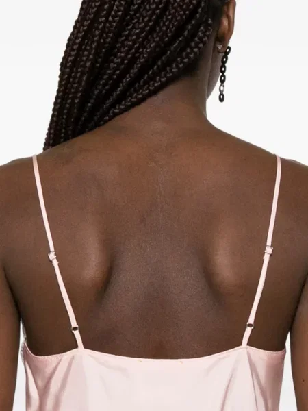 Top Forte Forte koronkowy różowy