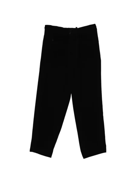 Pantaloni Yohji Yamamoto conici negru