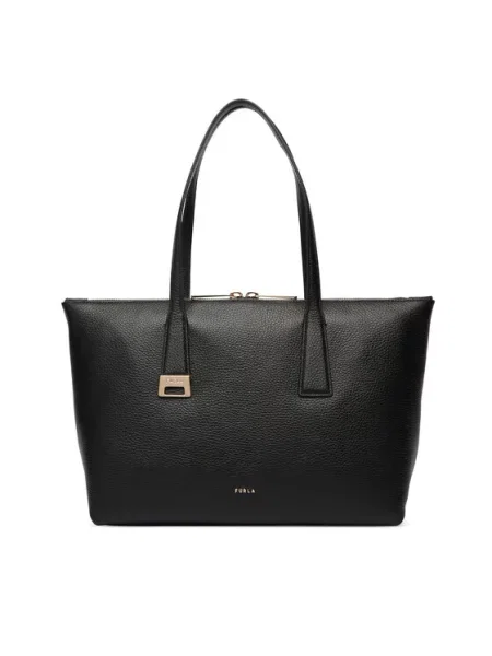 Furla Τσάντα Olivia M CN μαύρο