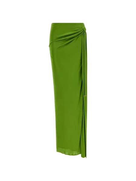 Fusta maxi Elisabetta Franchi lungă verde