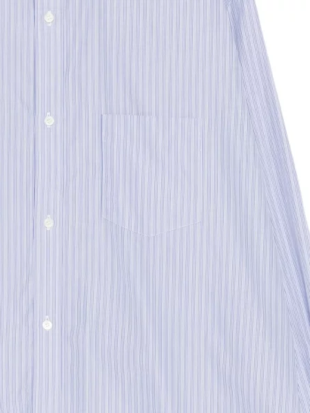 Ριγέ ριγέ πουκάμισο Comme Des Garçons Homme μπλε