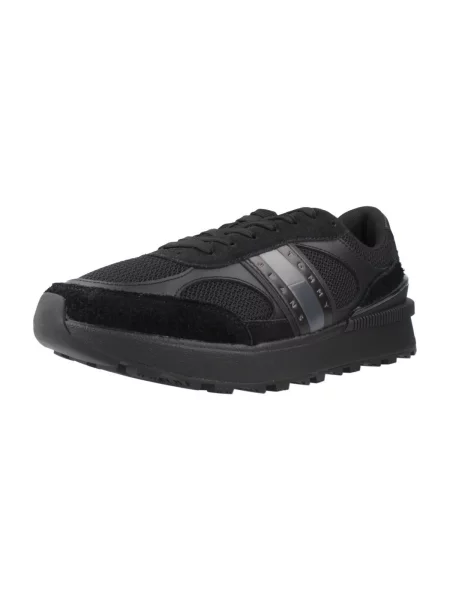 Tommy Jeans Tenisice Tjm Technical Runner Ess crna