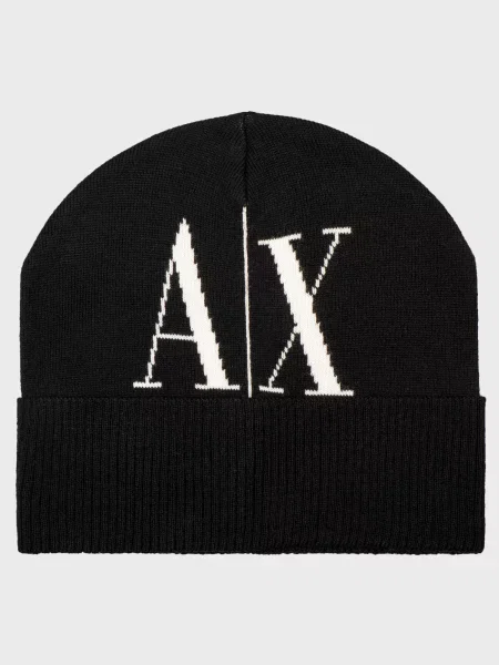 Шапка Armani Exchange чорна