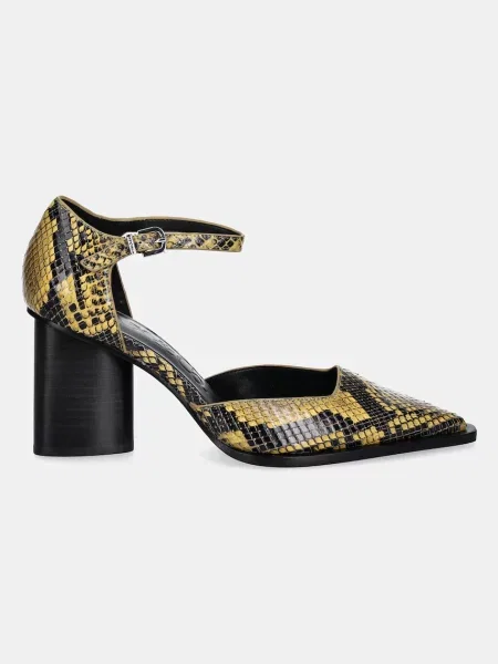 Шкіряні туфлі MAX&Co. зелений