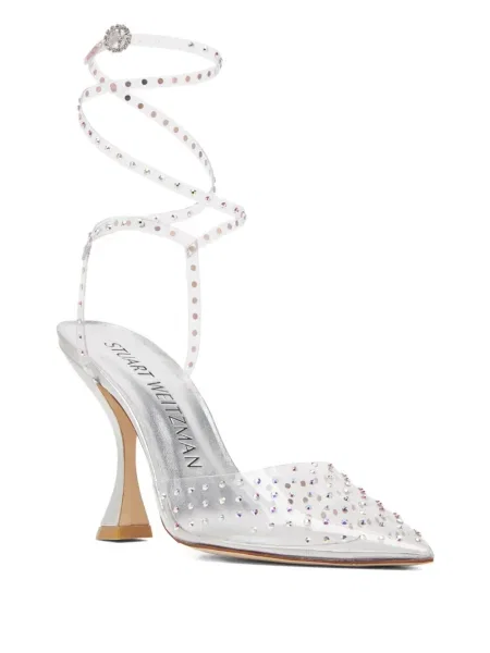 Pantofi cu toc Stuart Weitzman alb