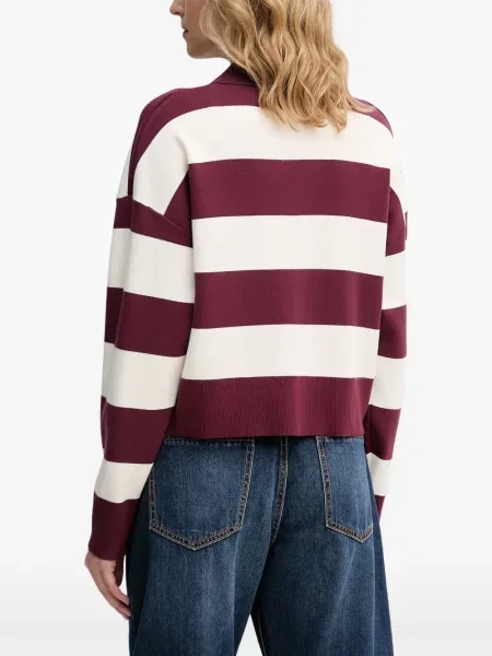 Gulerat tricou polo Benetton roșu