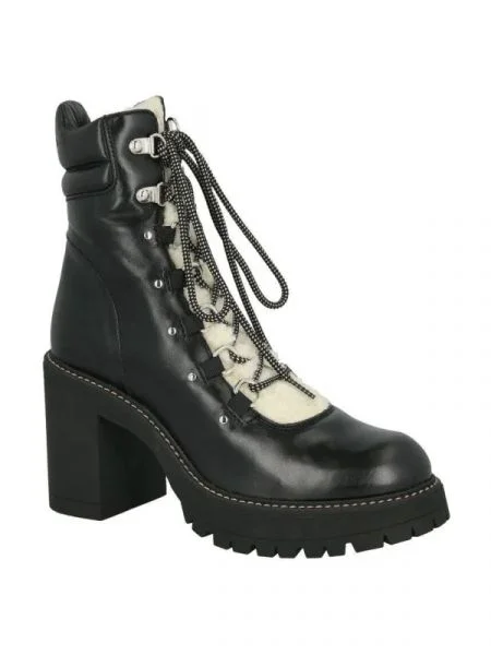 Pinko De piele botine SALES negru