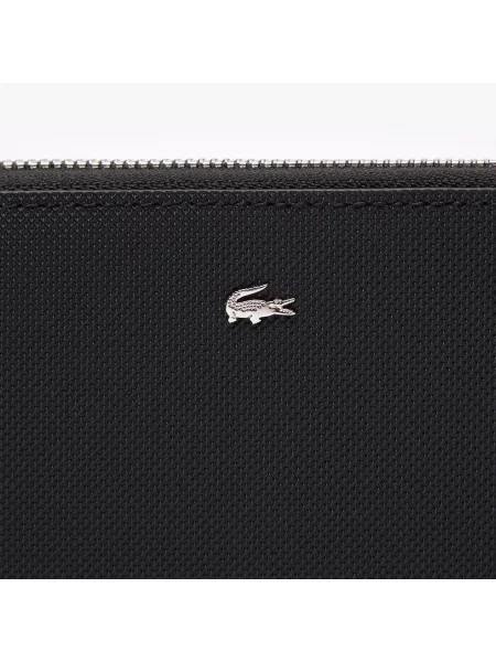 Lacoste Portfel Zapinany Na Daily City czarny