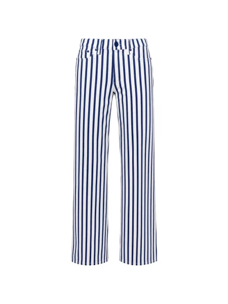 Blugi drepți Alice + Olivia albastru