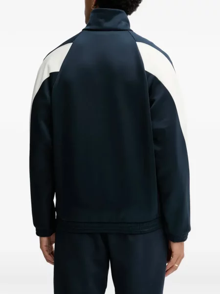 Prugaste teretana kratke hlače Adidas s printom plava