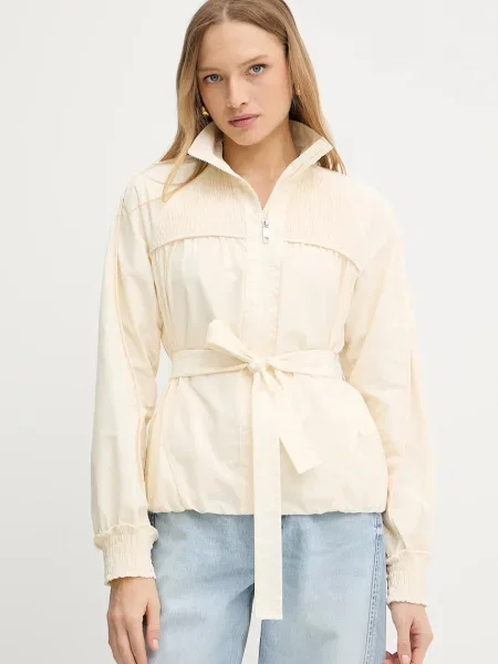 BOSS kurtka przejściowa beżowy