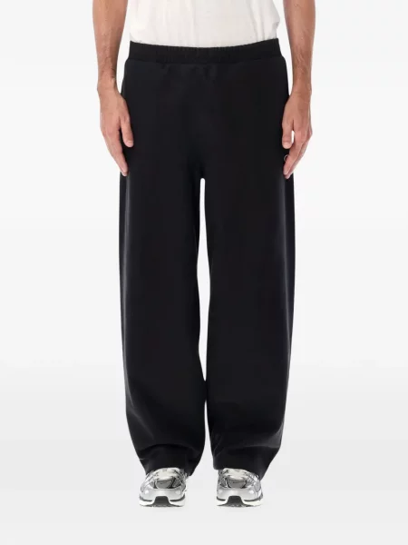 Pantaloni Champion alergare cu autograf negru