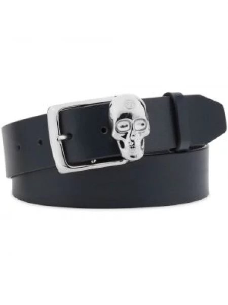 Curea Philipp Plein din piele cu cataramă