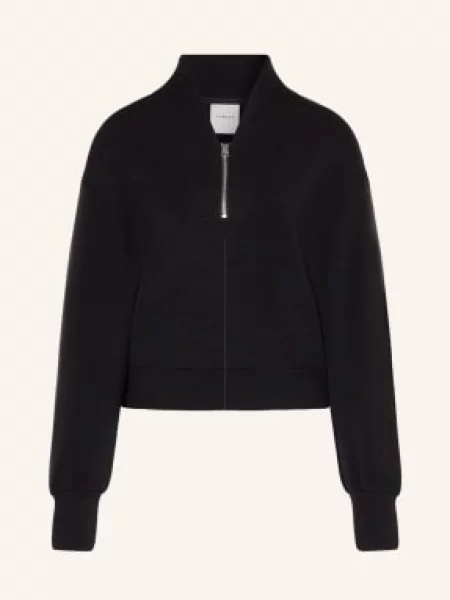 Varley Sweter Typu Troyer Davidson schwarz czarny