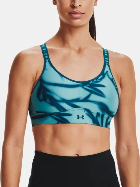 Sutien Under Armour cu imagine albastru