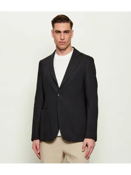 BOSS BLACK Len zakó fekete