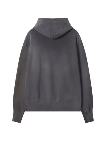 Hanorac cu glugă Maison Kitsune cu imagine gri