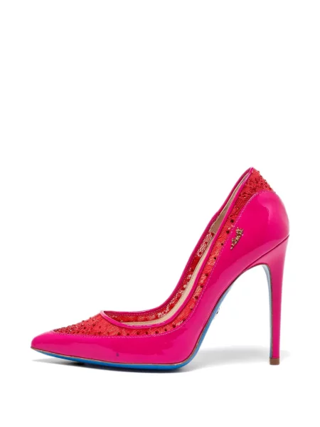 Pantofi cu toc Loriblu din piele roz