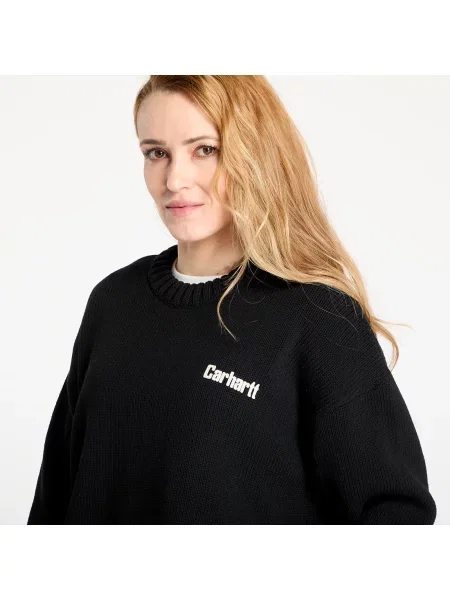 Пуловер Carhartt WIP W Growth Sweater Black XS черно
