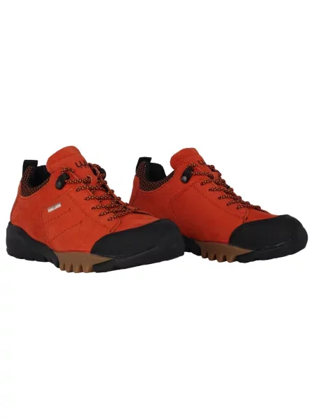 Sneakersy Waldläufer skórzane czerwone