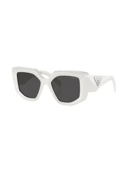 Saulės akiniai Prada Eyewear balta