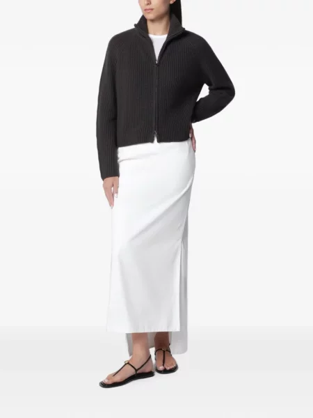 Cardigan Lisa Yang tricotate gri