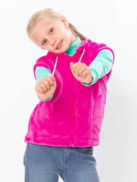 Дитячий Жилет Носи своє рожевий