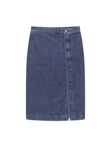 Spódnica jeansowa Msgm niebieska