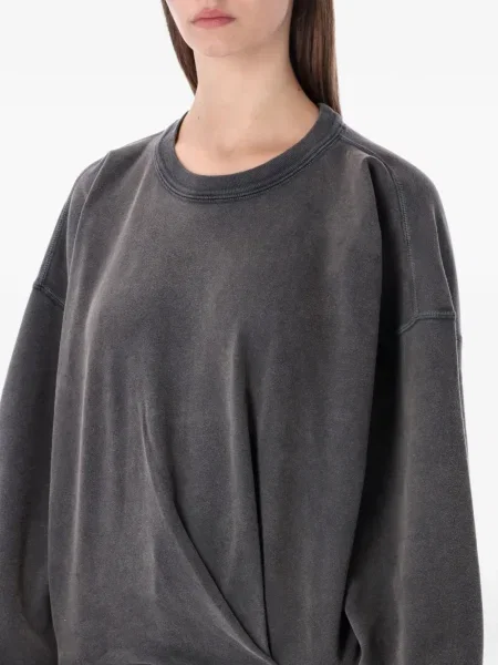 Fleece pulcsi Marant Etoile szürke