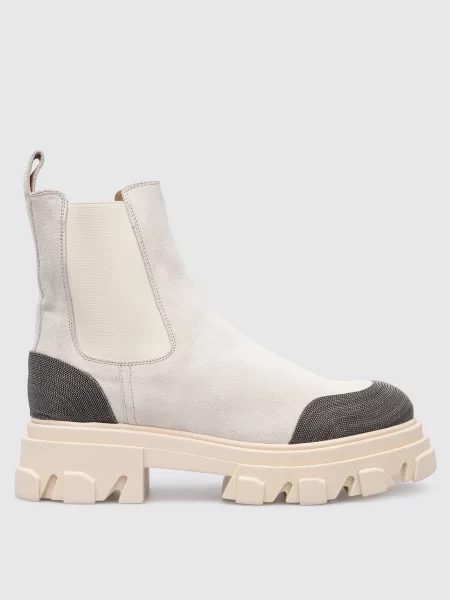 Замшевые ботинки челси Babe Pay Pls серые