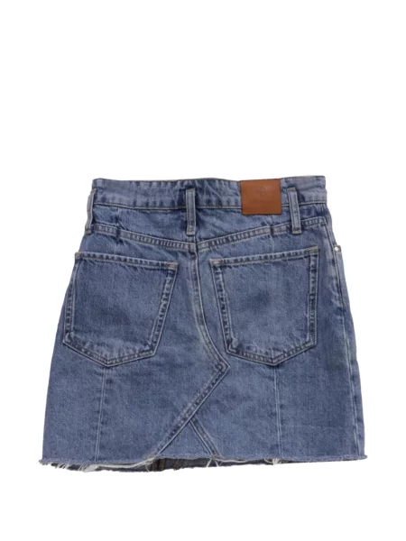Fustă din denim Anine Bing albastru