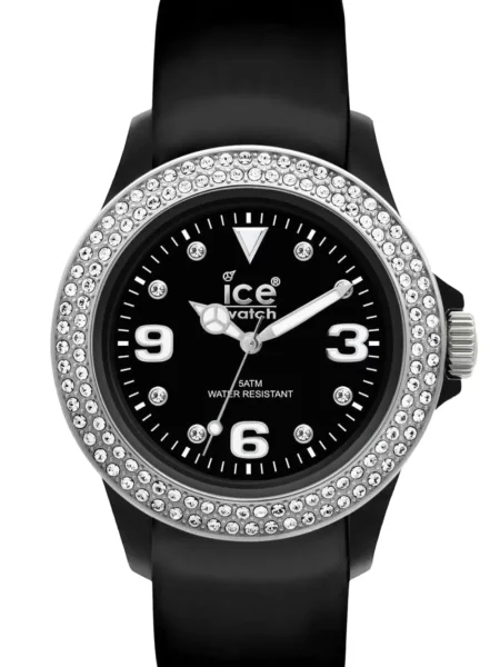 Ceas Ice-watch cu strasuri negru