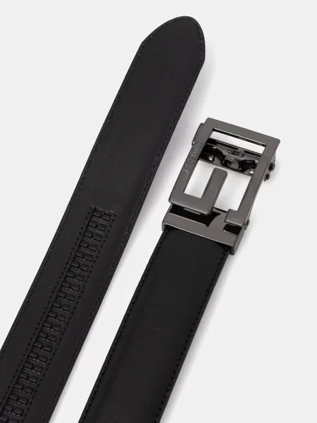 Кожаный ремень Guess с ремешками