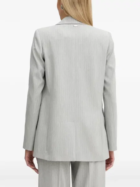 Bluzka Fracomina w paski jednorzędowa szara